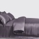 Slate Gray 3 PCS 22 Momme Mulberry Silk Duvet Cover Set UK Slate Gray 3 PCS 22 Momme Mulberry Silk Duvet Cover Set UK