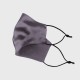 Slate Gray & Black Double-Sided 22 Momme Silk Face Mask UK Slate Gray & Black Double-Sided 22 Momme Silk Face Mask UK
