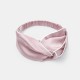 Suede Rose & Ivory Silk Headband UK Suede Rose & Ivory Silk Headband UK
