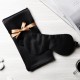 Two Piece Silk Gift Set Black Pillowcase & Eye Mask UK Two Piece Silk Gift Set Black Pillowcase & Eye Mask UK