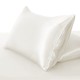 Two Piece Silk Gift Set Ivory Pillowcase & Eye Mask UK Two Piece Silk Gift Set Ivory Pillowcase & Eye Mask UK