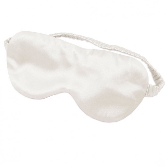 Two Piece Silk Gift Set Ivory Pillowcase & Eye Mask UK Two Piece Silk Gift Set Ivory Pillowcase & Eye Mask UK