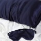 Two Piece Silk Gift Set Navy Pillowcase & Eye Mask UK Two Piece Silk Gift Set Navy Pillowcase & Eye Mask UK