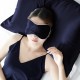 Two Piece Silk Gift Set Navy Pillowcase & Eye Mask UK Two Piece Silk Gift Set Navy Pillowcase & Eye Mask UK