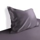 Two Piece Silk Gift Set Slate Gray Pillowcase & Eye Mask UK Two Piece Silk Gift Set Slate Gray Pillowcase & Eye Mask UK