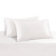 White 22 Momme Mulberry Silk Pillowcase with Hidden Zipper UK White 22 Momme Mulberry Silk Pillowcase with Hidden Zipper UK