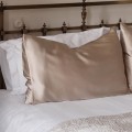 Silk pillowcases feel wonderful to sleep on! They came quick. Now I am tempted to buy sheets too!