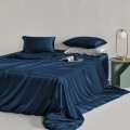 The lightweight and airy silk fabric of these sheets feels like a dream to sleep on.