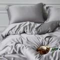 The flawless craftsmanship of my silk duvet cover is evident in their seamless construction.